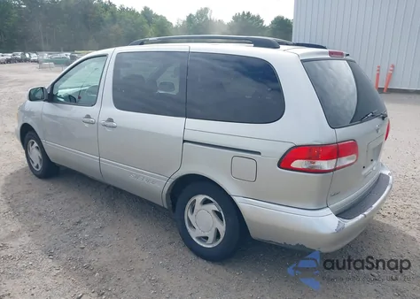 2002 Toyota Sienna Le from USA, damaged, VIN 4T3ZF13C42U506981